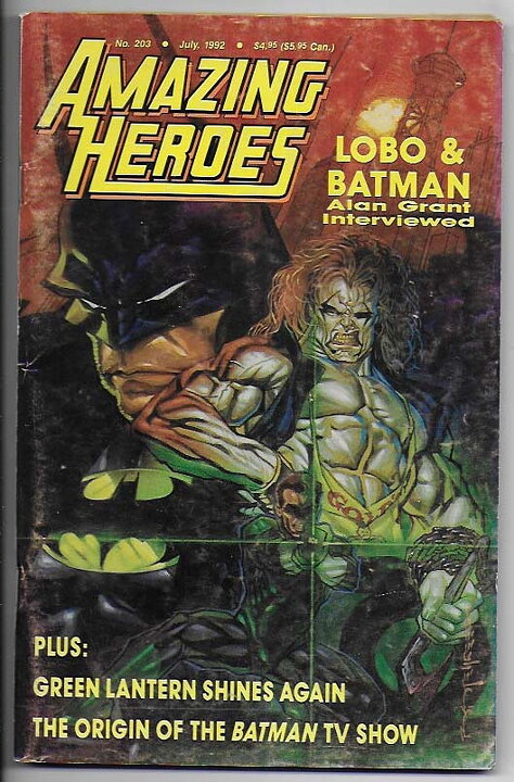 Amazing Heroes # 203/204 FN+
