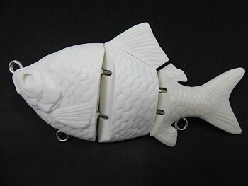 Karper swimbait 12 cm - 37 gram incl ogen
