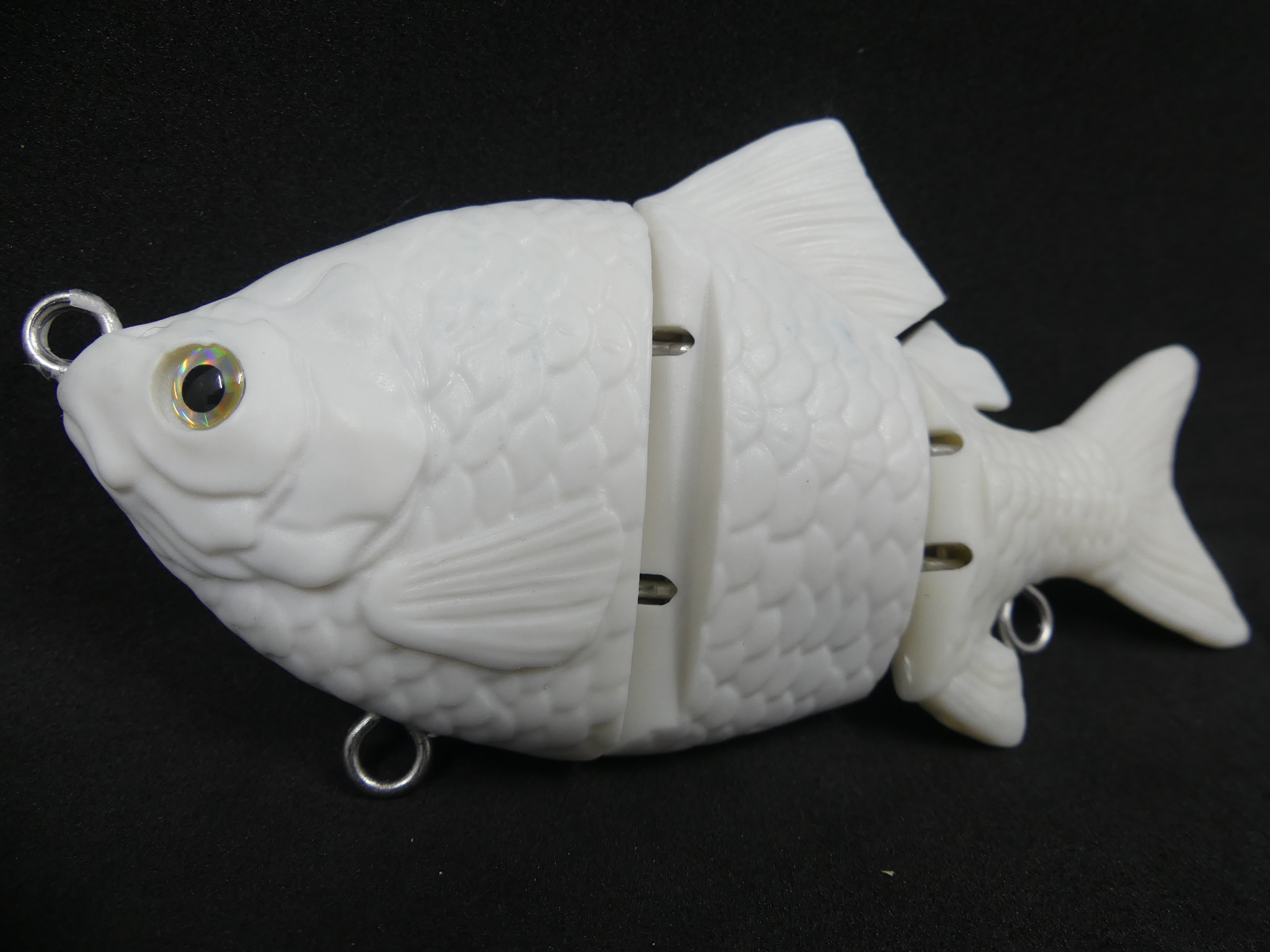 Karper swimbait 12 cm - 37 gram incl ogen