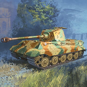 1/72 German King Tiger Henschel Turret