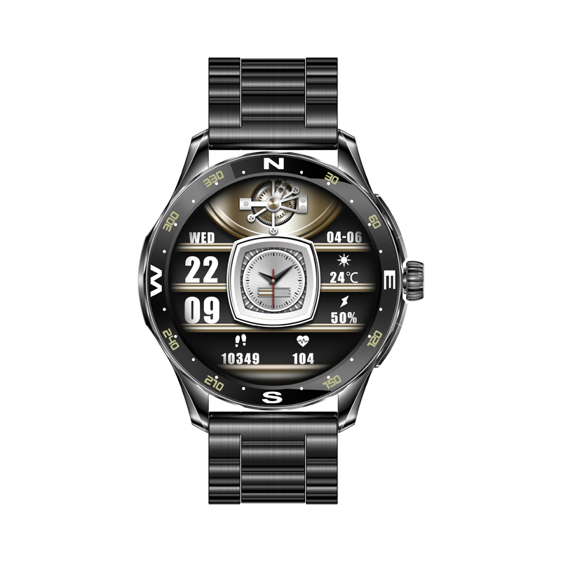 Philippe Palmer Smart Watch LP88 AMOLED Black Steel - 6