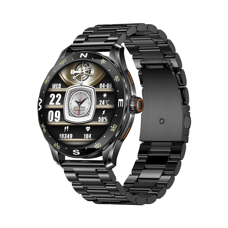 Philippe Palmer Smart Watch LP88 AMOLED Black Steel - 3