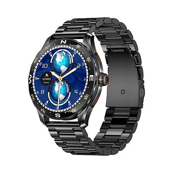 Philippe Palmer Smart Watch LP88 AMOLED Black Steel