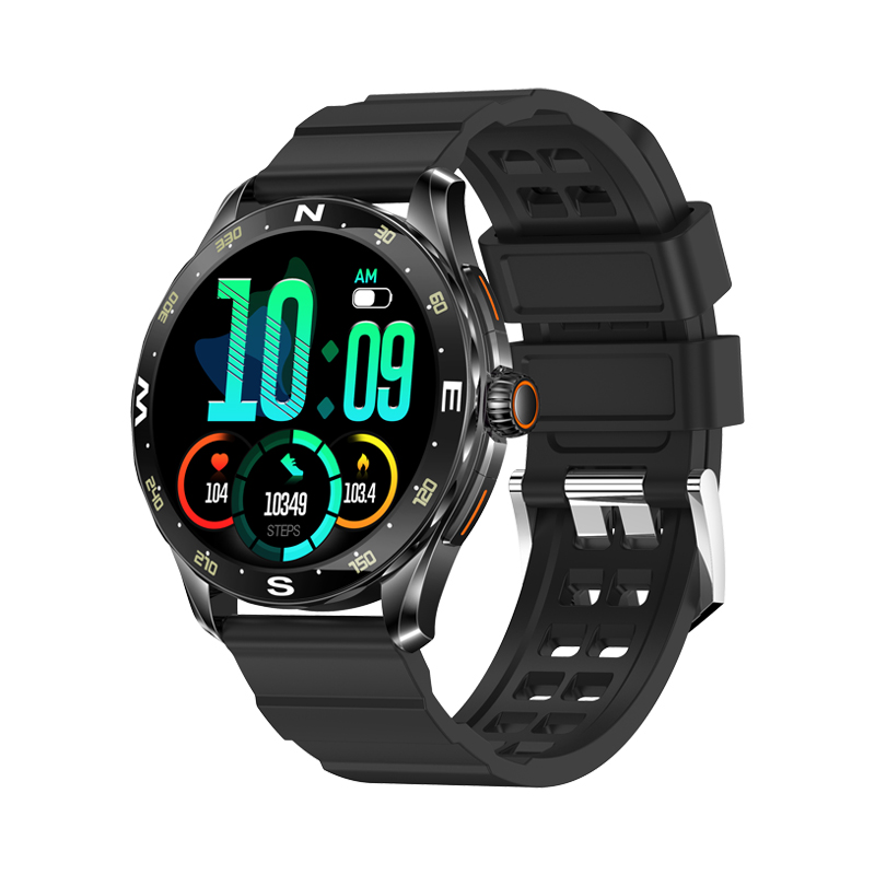 Philippe Palmer Smart Watch LP88 AMOLED Black Steel - 5