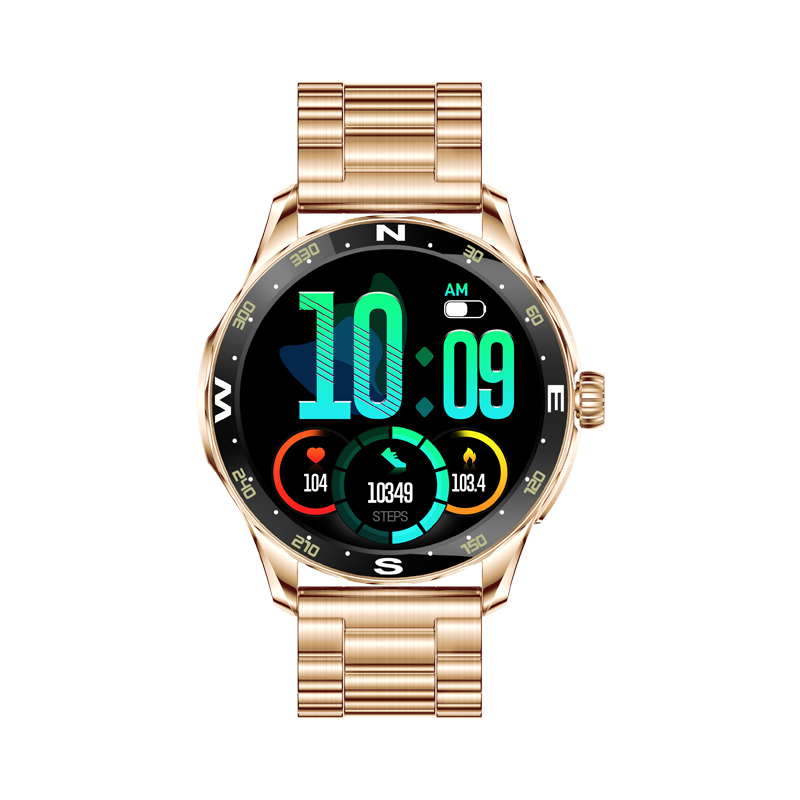Philippe Palmer Smart Watch LP88 AMOLED Gold Steel - 5