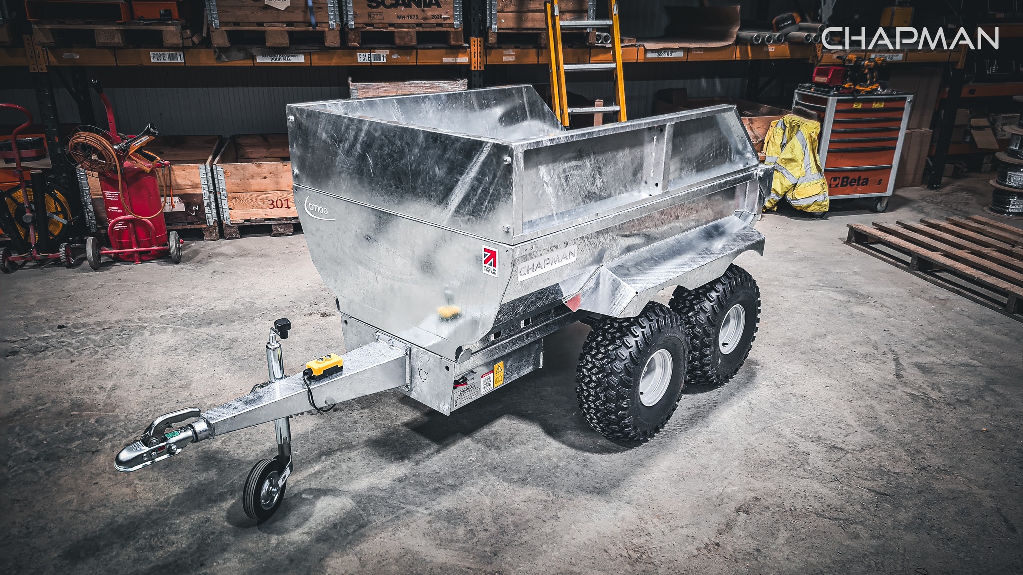 Dumpervagn ATV Chapman DT100+ (FRI frakt) - 3