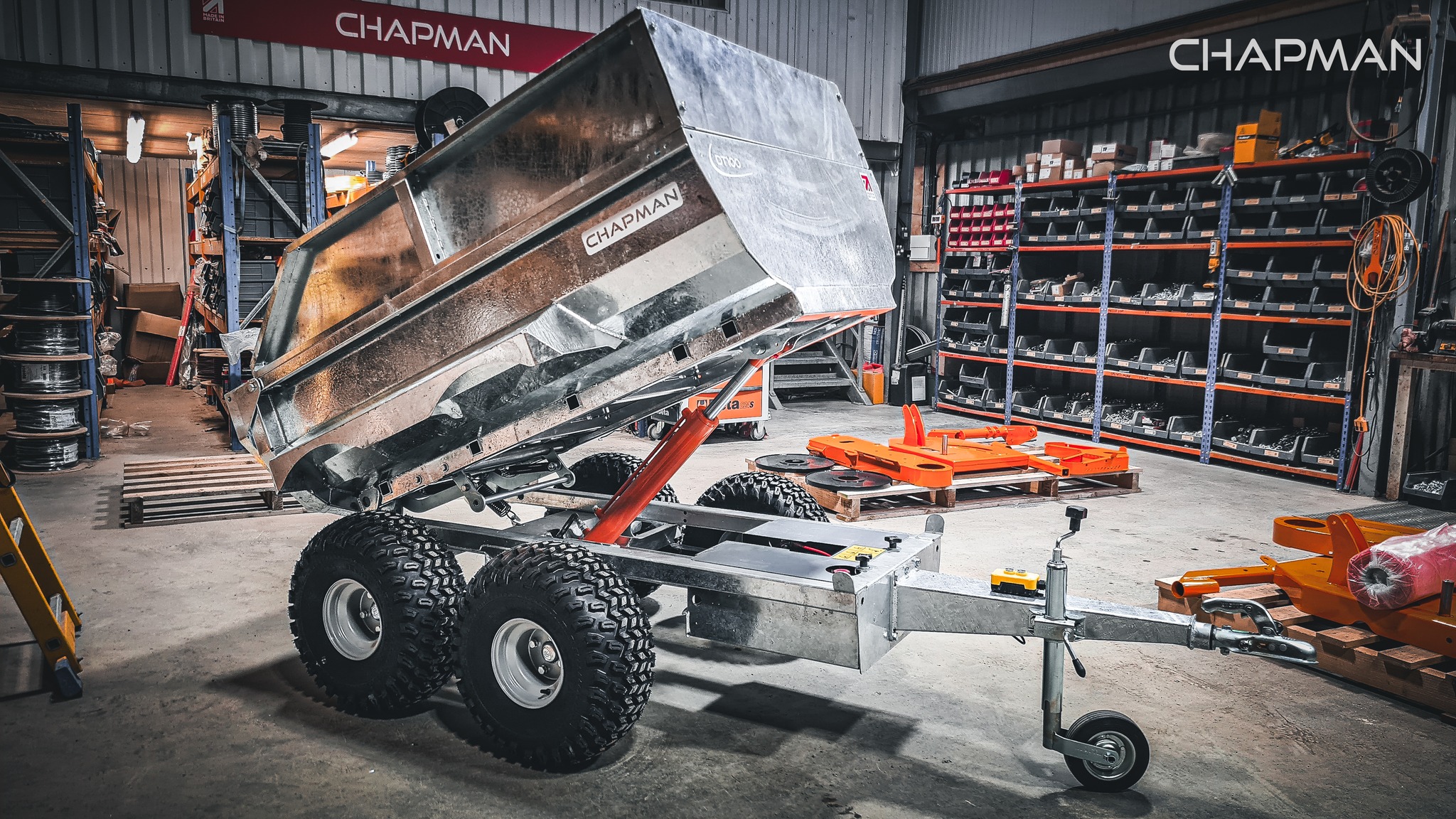 Dumpervagn ATV Chapman DT100+ (FRI frakt)
