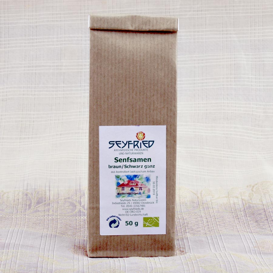 Senapfrön Svarta Eko. 50g, Seyfrieds