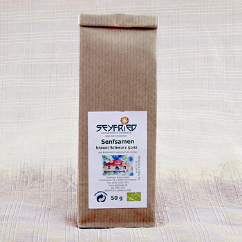 Senapfrön Svarta Eko. 50g, Seyfrieds
