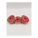 Cord Set-  Silver and Red