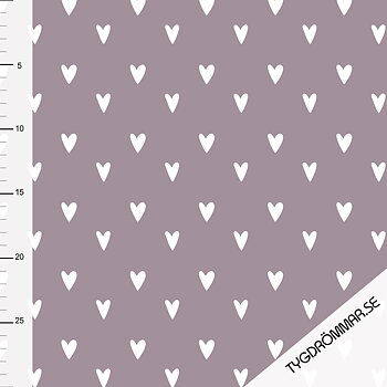 HEARTS - DUSTY LILAC COLLEGE