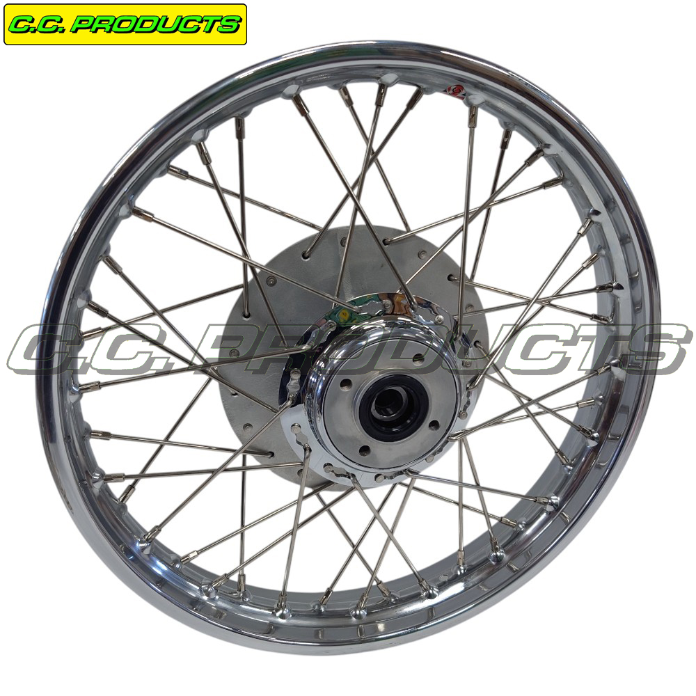 Spoke Set Kawasaki KZ 1000 18-inch 77-80 Rear Wheel - 3