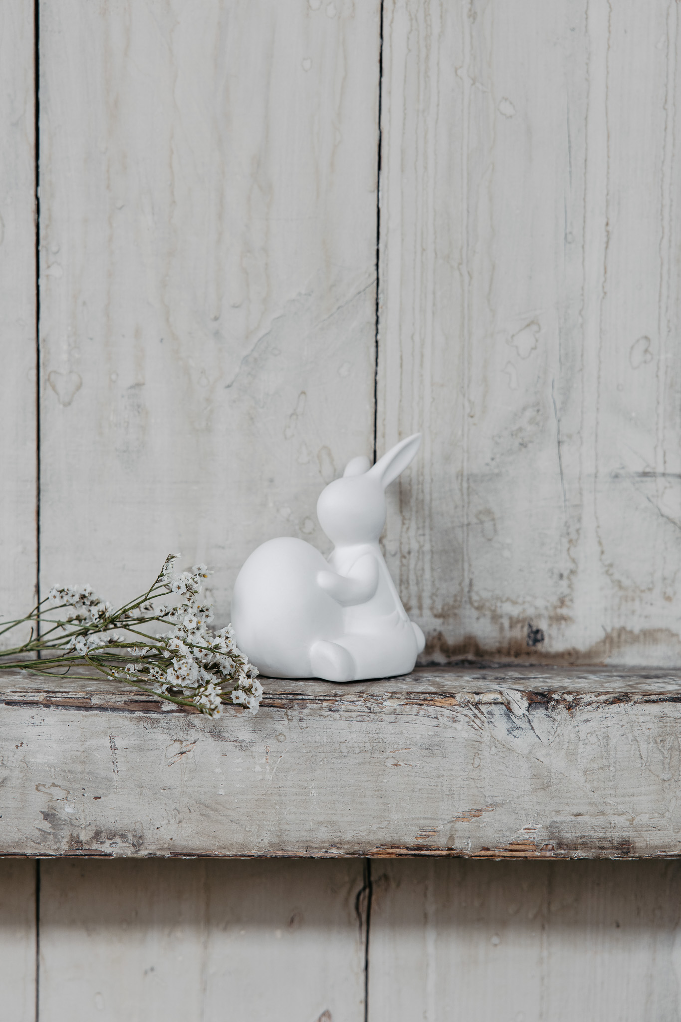 Otto - Rabbit - Hare - White Easter decoration - 6