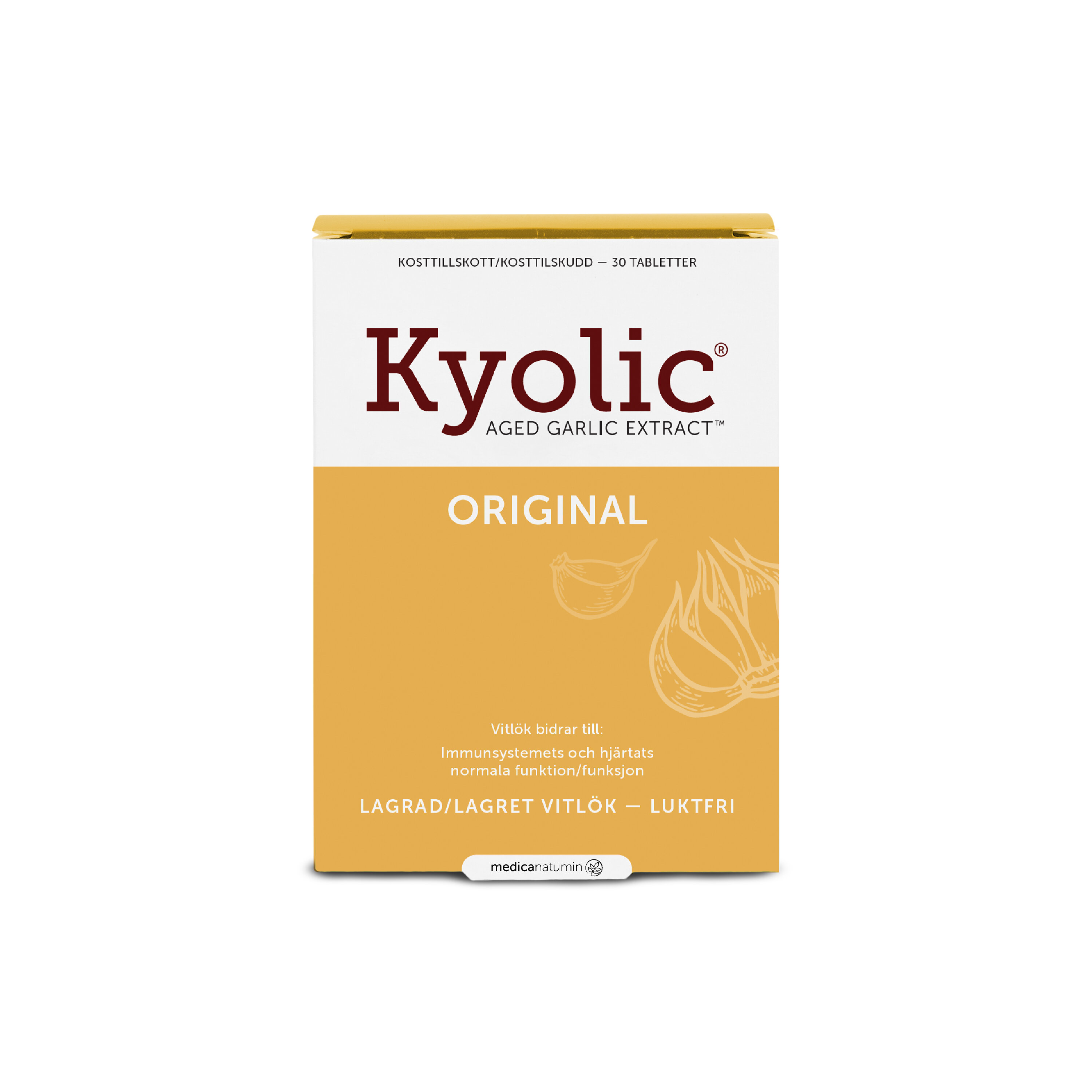 Kyolic Original 600mg 30 tabletter - Graviditetskollen