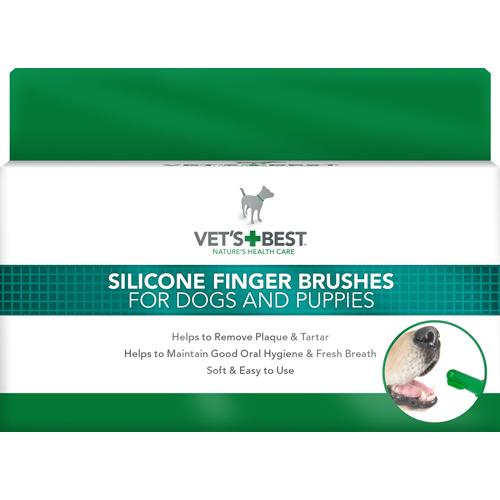 Vet´s Best Silicone Fingerbrushes 5st