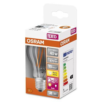 LED-lampa, normal, ljussensor, Led Daylight Sensor Classic A