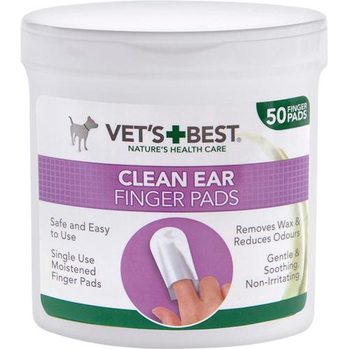 Vets Best Clean fingerpads till öronvård 50 st