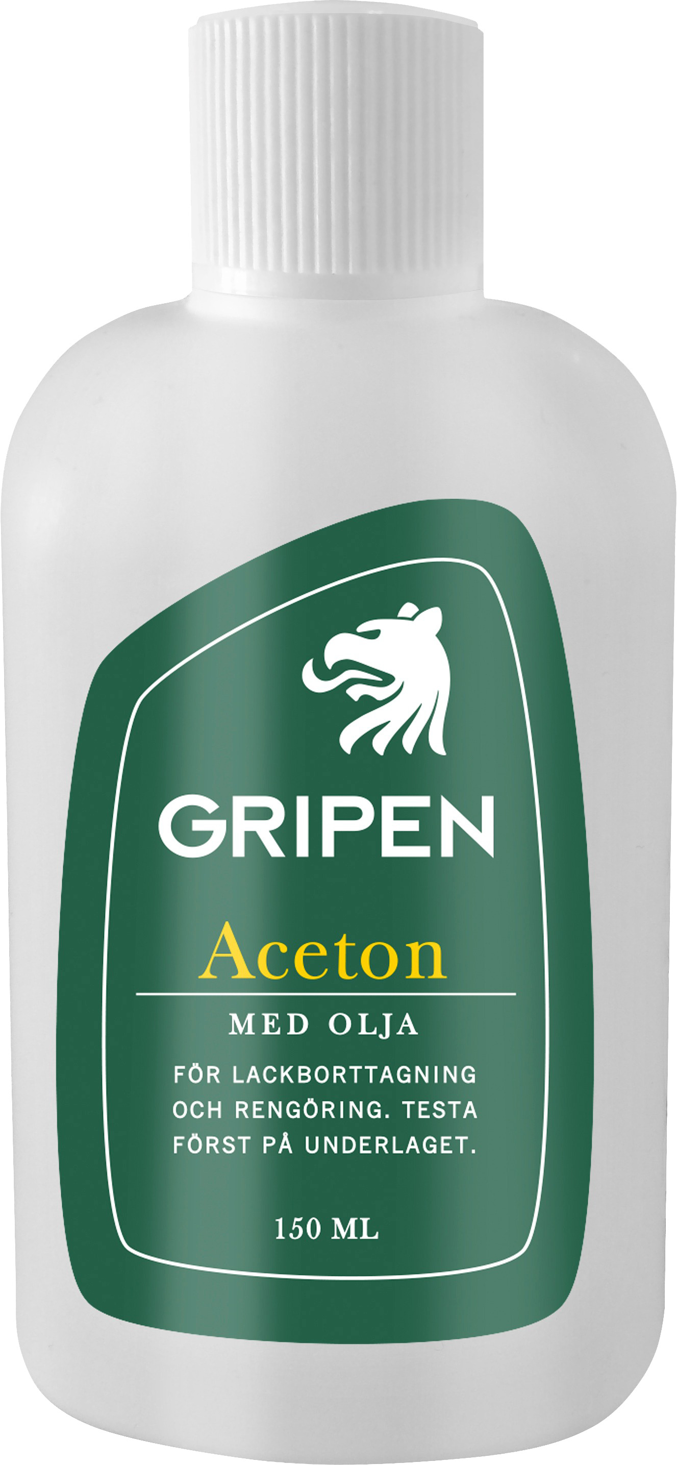 Gripen Aceton med olja 150 ml