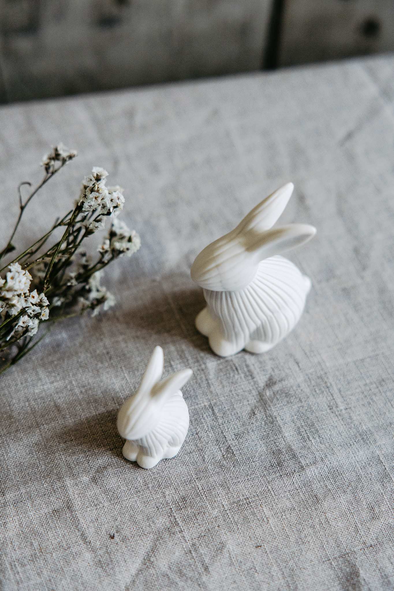 Arthur - Rabbit - Hare - White Easter decoration - Small - 3