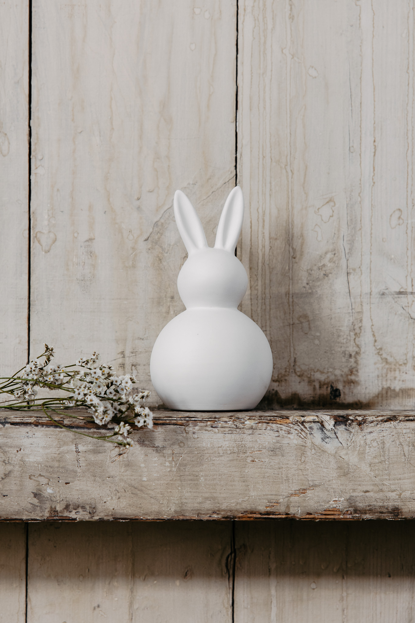 Tore - Rabbit - Hare - White Easter decoration - Small - 2