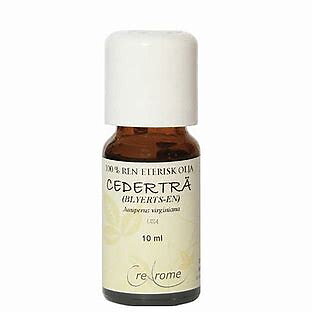 Cederträ röd (blyerts-en) eterisk olja 10ml