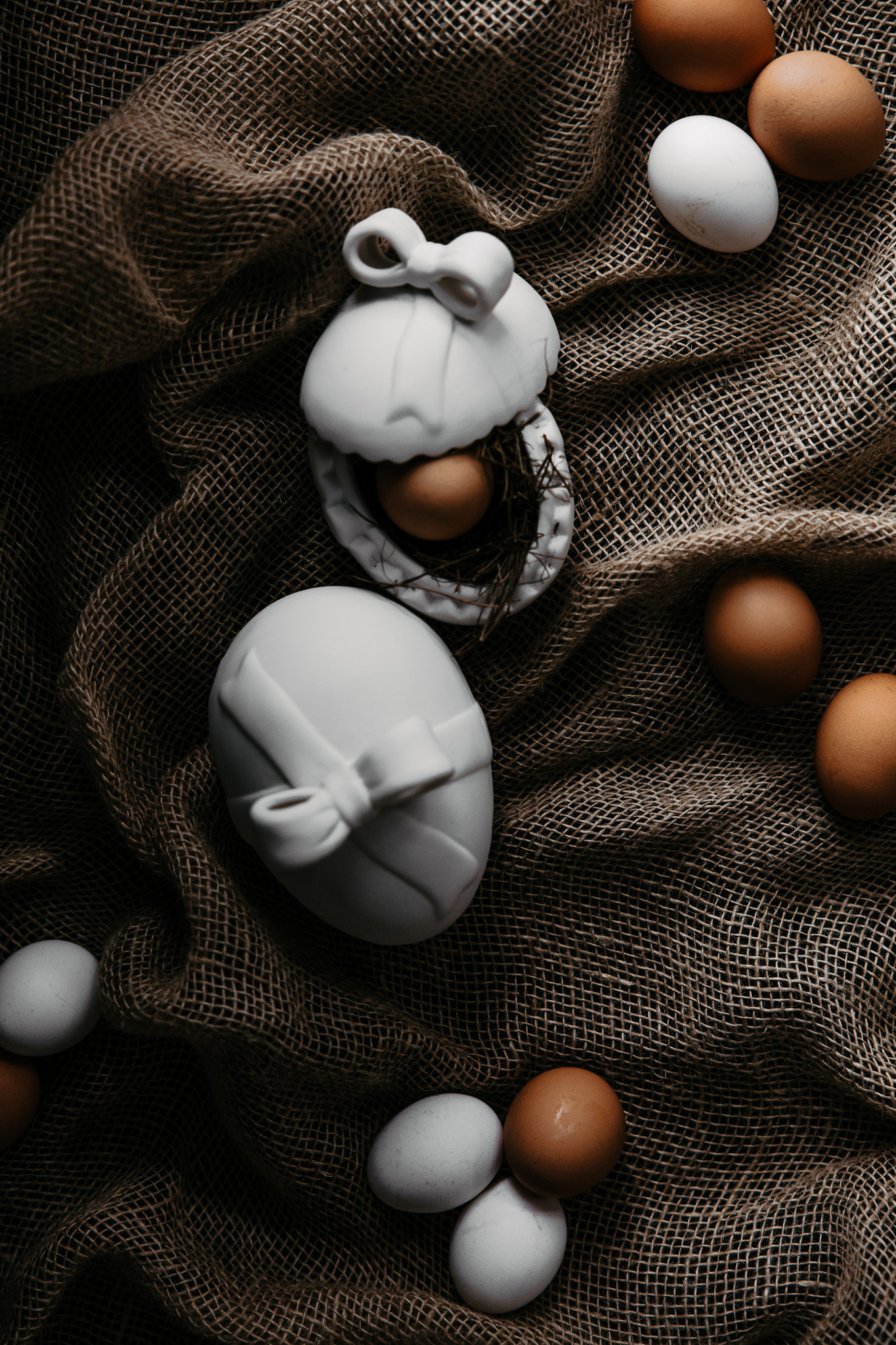 Lundby - Påskägg - Ägg - Vit Dekoration - Liten - 6