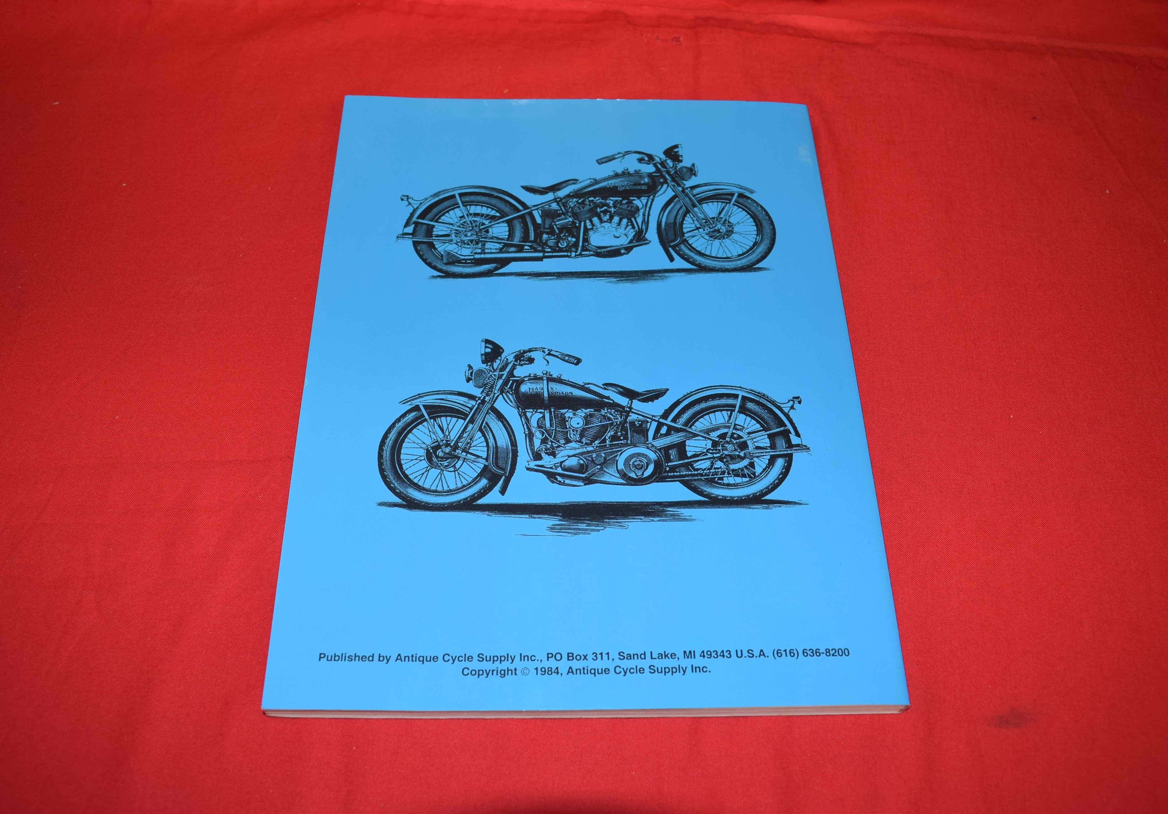 Service department bulletins book, shop dope Harley Volume 2