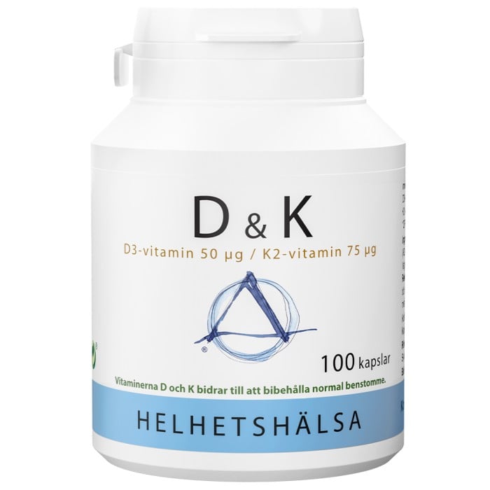 D & K 100 kapslar - Helhetshälsa