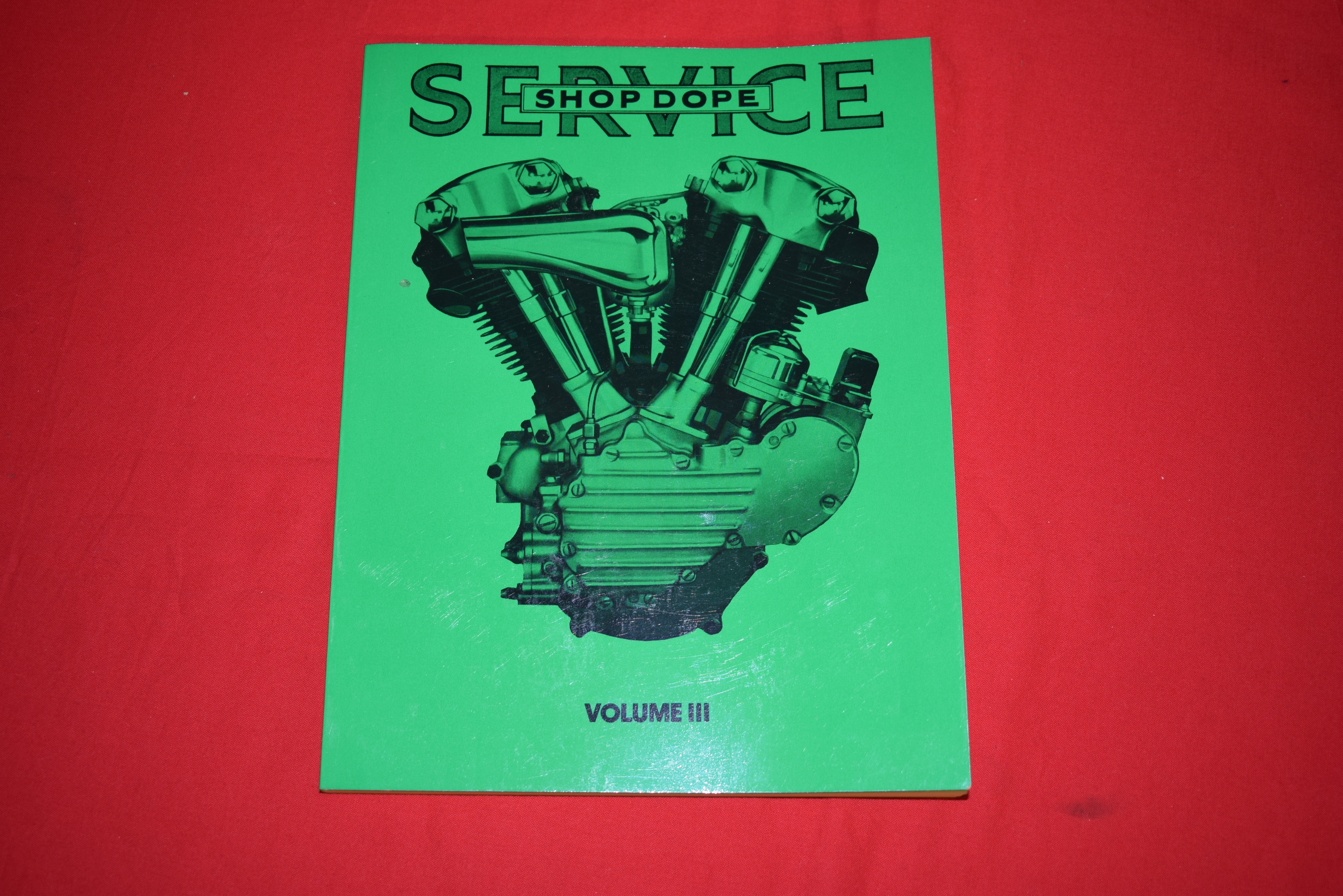 Service department bulletins book, shop dope Harley Volume 3