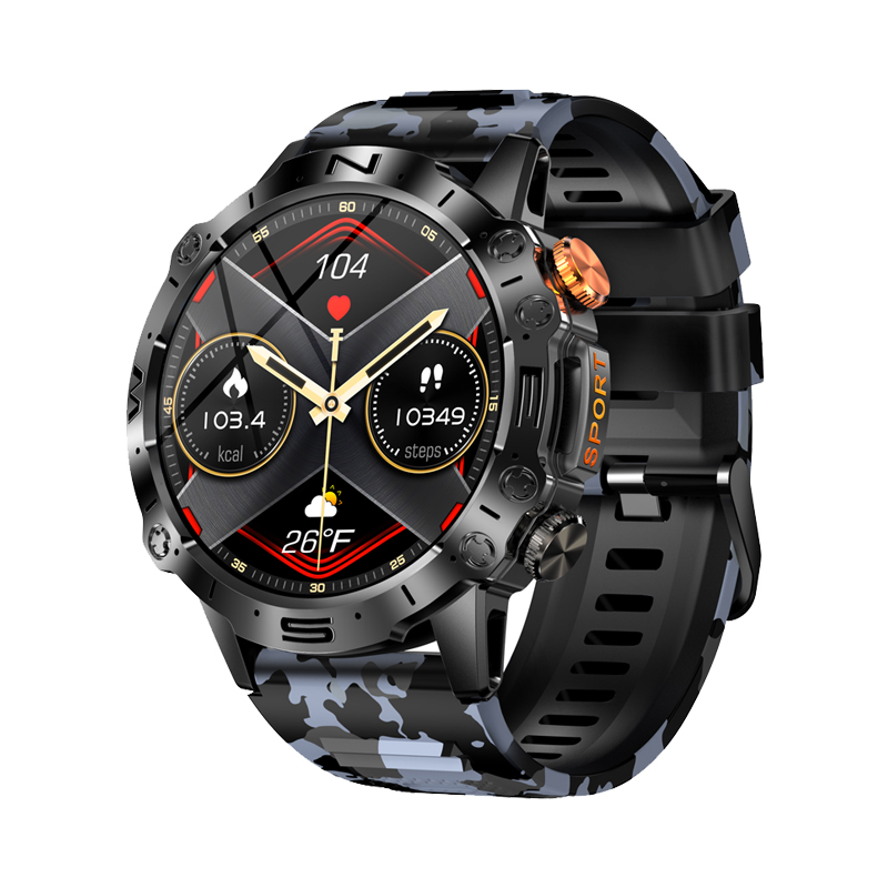 Philippe Palmer Smart Watch LP69 AMOLED Black Camo