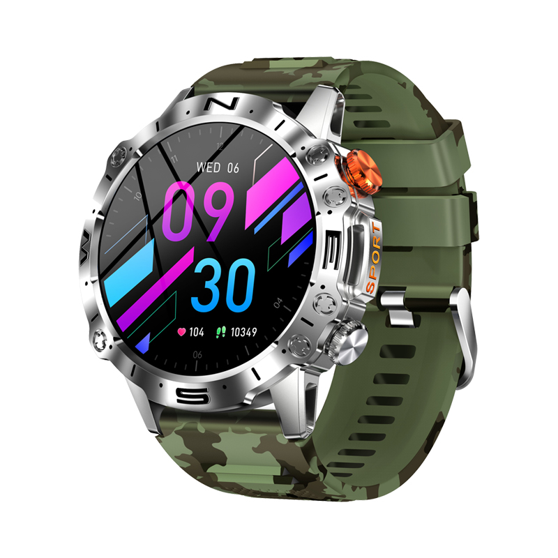 Philippe Palmer Smart Watch LP69 AMOLED Green Camo