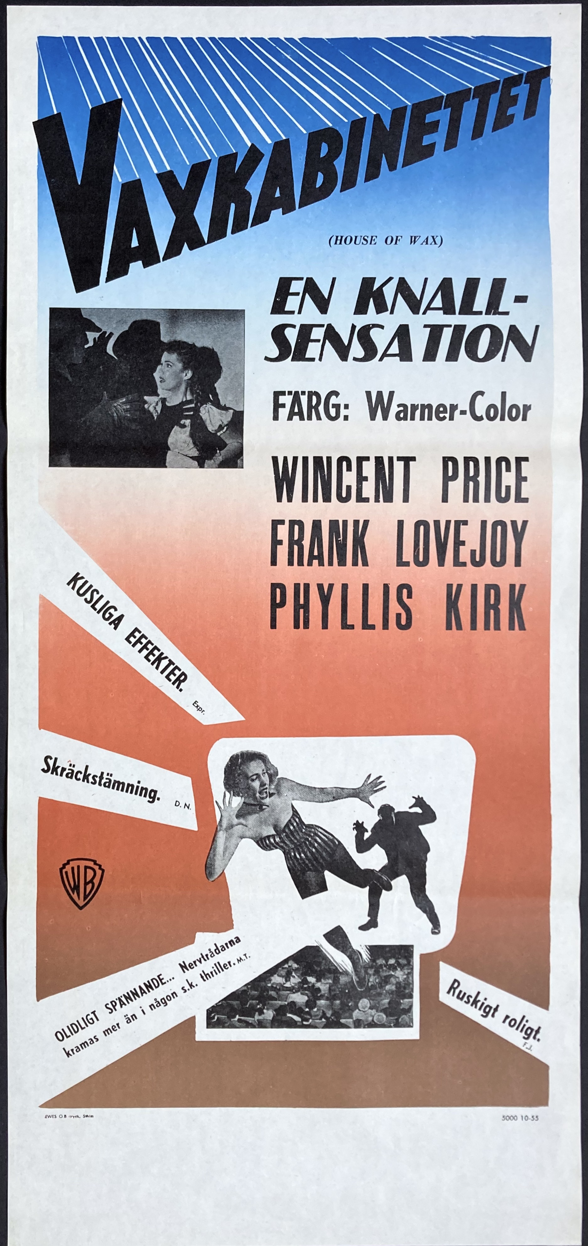 THE HOUSE OF WAX (1953)