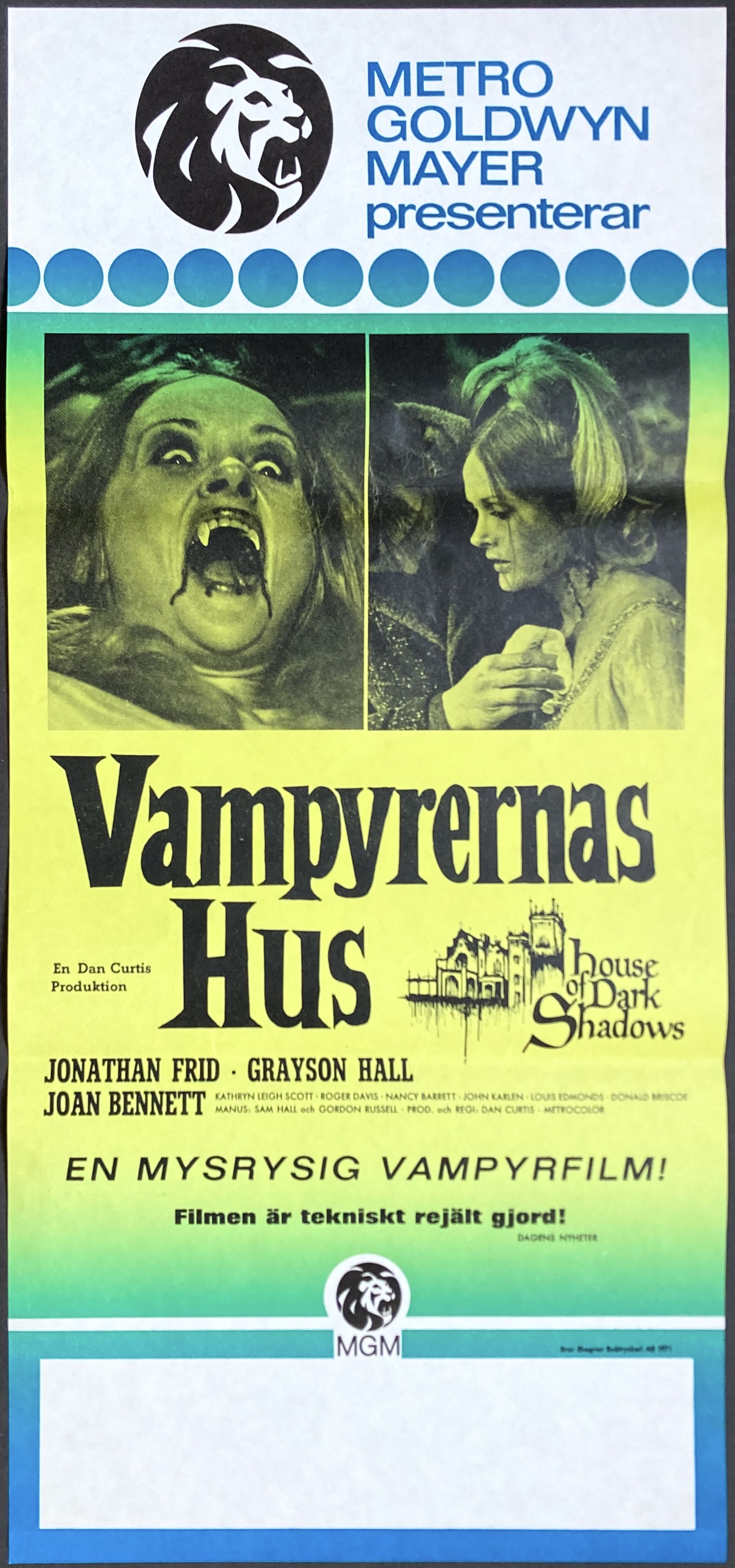 VAMPYRERNAS HUS (1970)