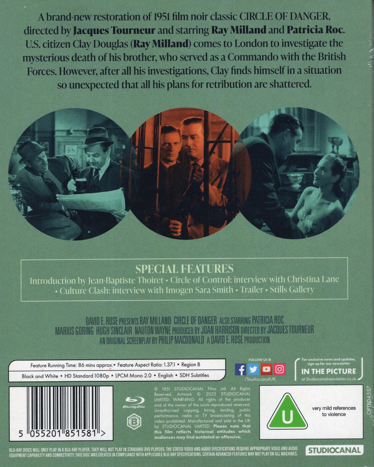 Circle of Danger (ej svensk text) (Blu-ray) - 2