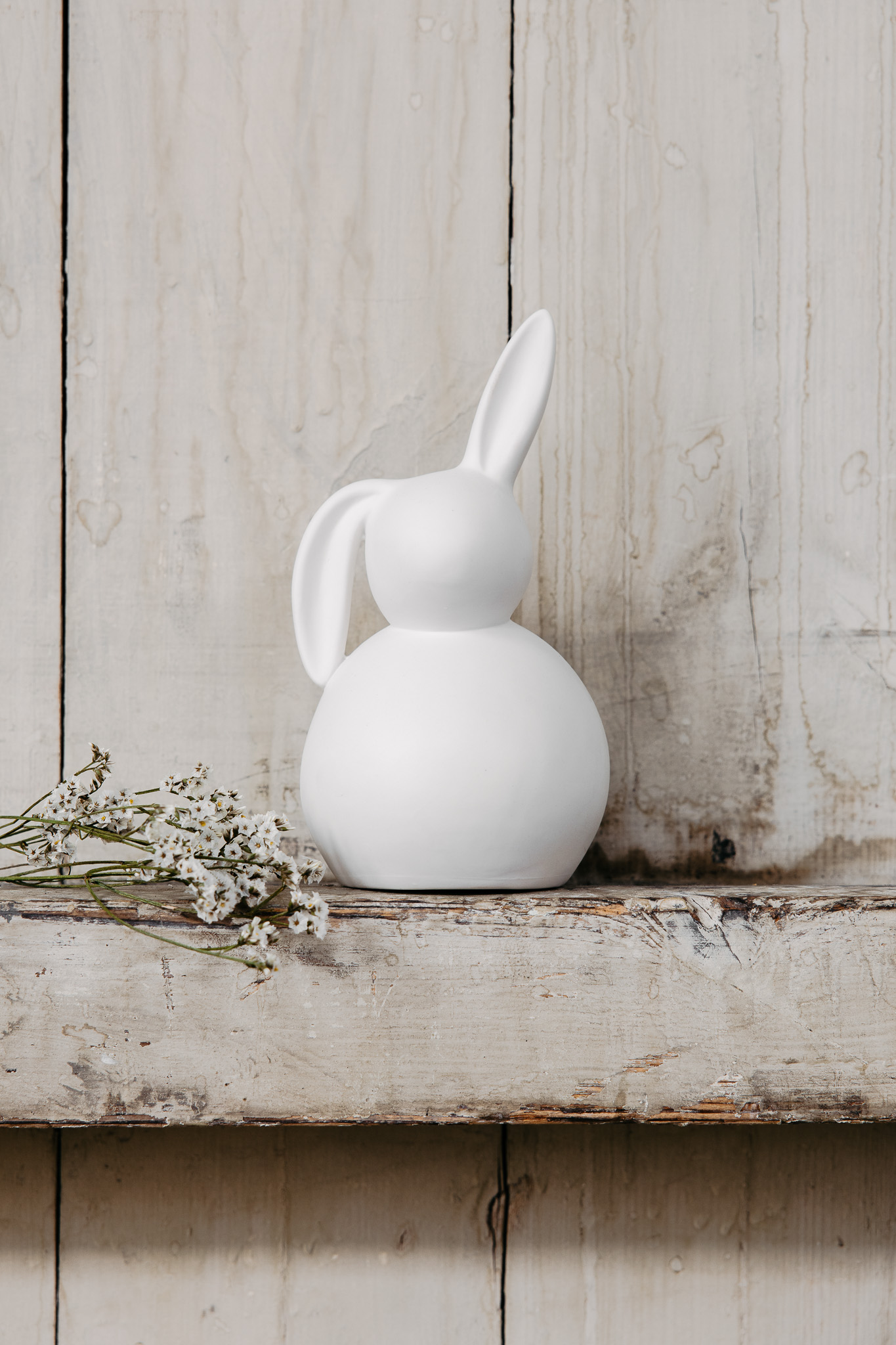 Märta - Rabbit - Hare - White Easter Decoration - Large