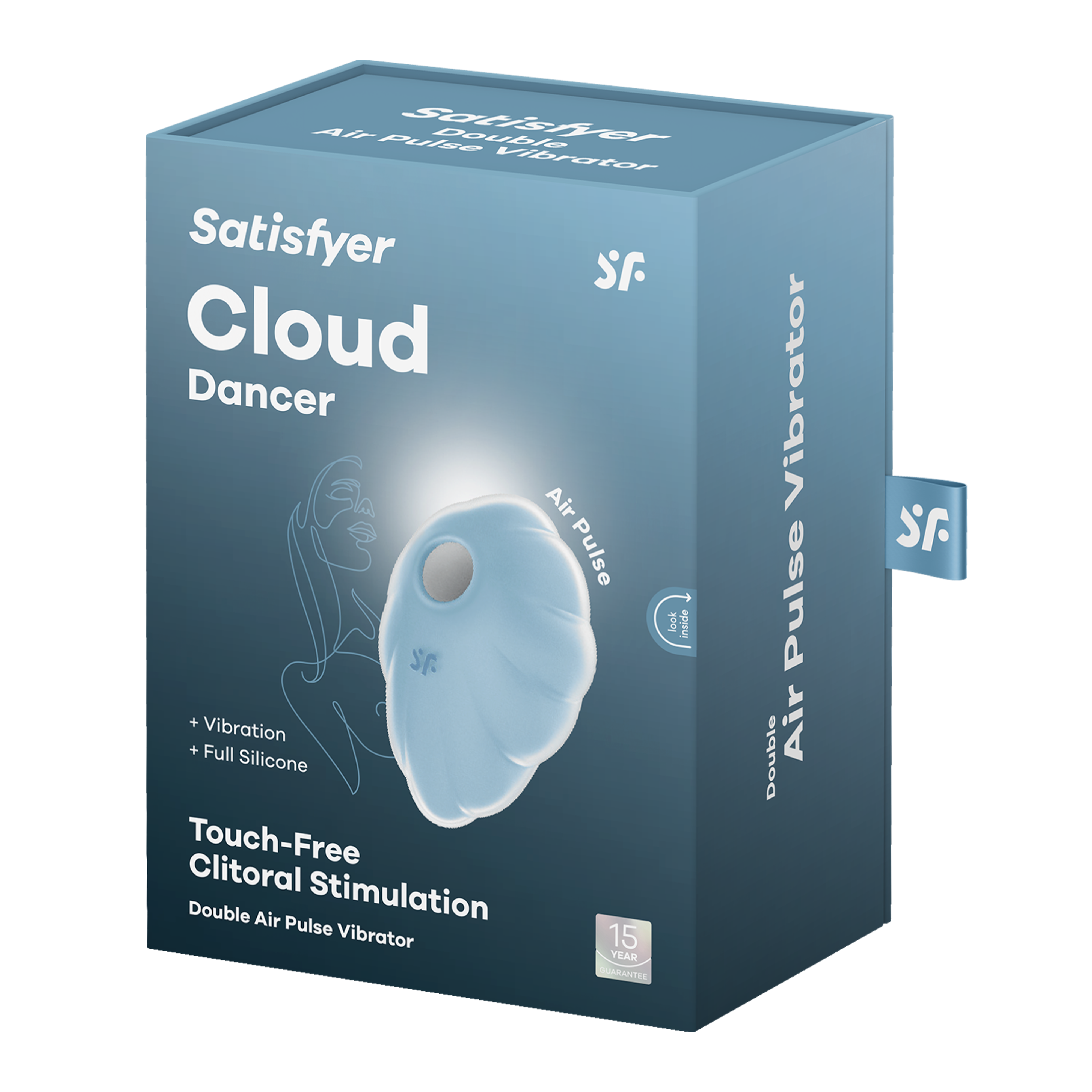 Satisfyer Cloud Dancer Blue - 6