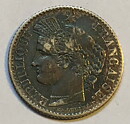 Frankrike 20 centimes 1850 A 1+