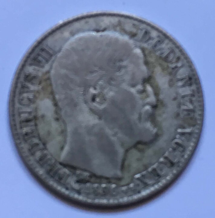 Danmark 16 sk RM 1856 1?/1