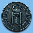 Norge 2 öre 1918 järn god 1