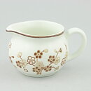 Jackie Lynd (Japonica 1977) Creamer with Brown Flowers 11 cm