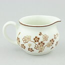 Jackie Lynd (Japonica 1977) Creamer with Brown Flowers 11 cm