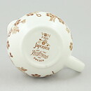 Jackie Lynd (Japonica 1977) Creamer with Brown Flowers 11 cm