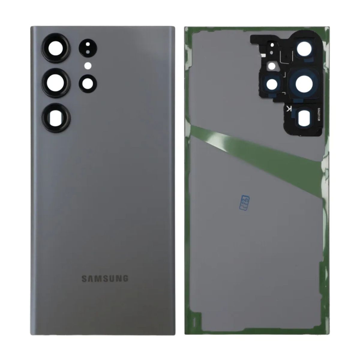 Samsung Galaxy S23 Ultra Baksida med tejp - Grå