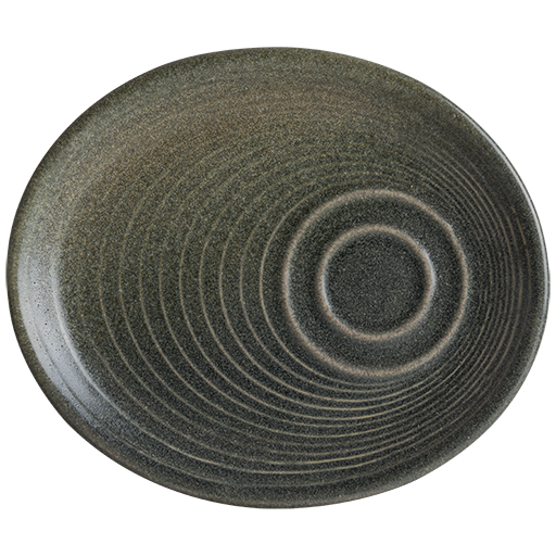 Hornfels Ripple Frukostfat 20x17cm