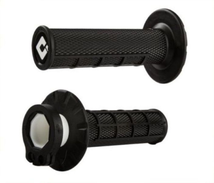 ODI Half Waffle MX Lock-On Grip Set 2 & 4 Stroke