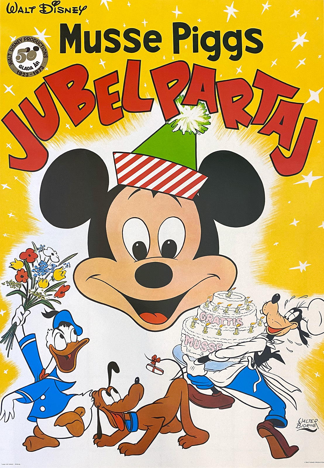 DISNEY – MUSSE PIGGS JUBELPARTAJ