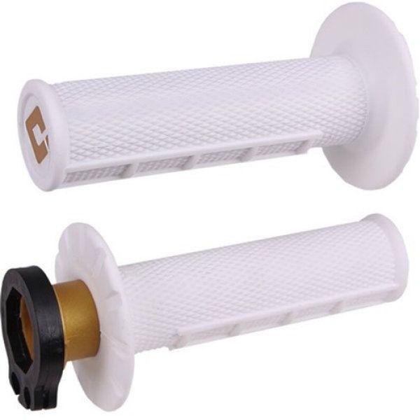 ODI Half Waffle MX Lock-On Grip Set 2 & 4 Stroke