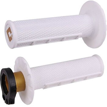 ODI Half Waffle MX Lock-On Grip Set 2 & 4 Stroke