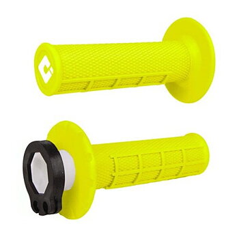 ODI Half Waffle MX Lock-On Grip Set 2 & 4 Stroke