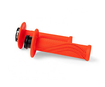 RTECH, R20 LOCK-ON GRIPS WAVE, NEON ORANGE